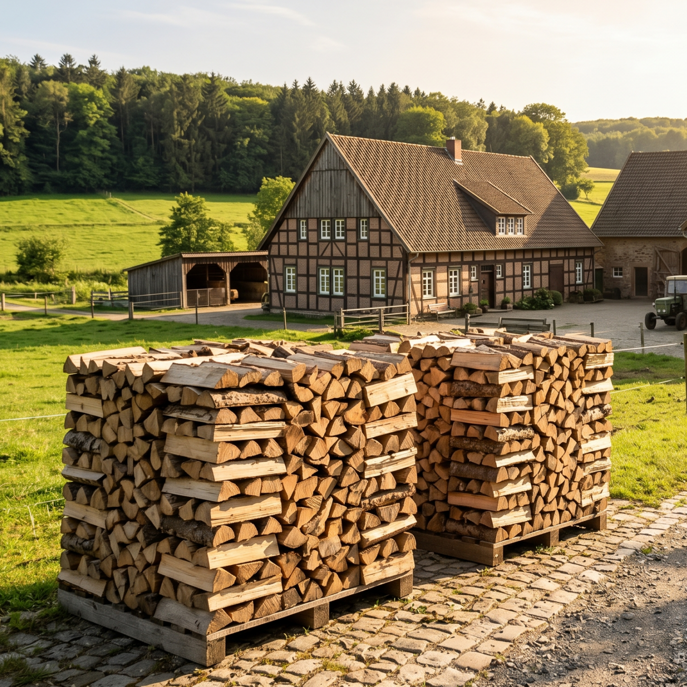 2 Kubikmeter Holz