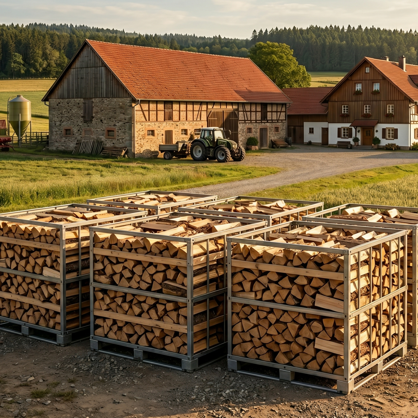 6 Kubikmeter Holz