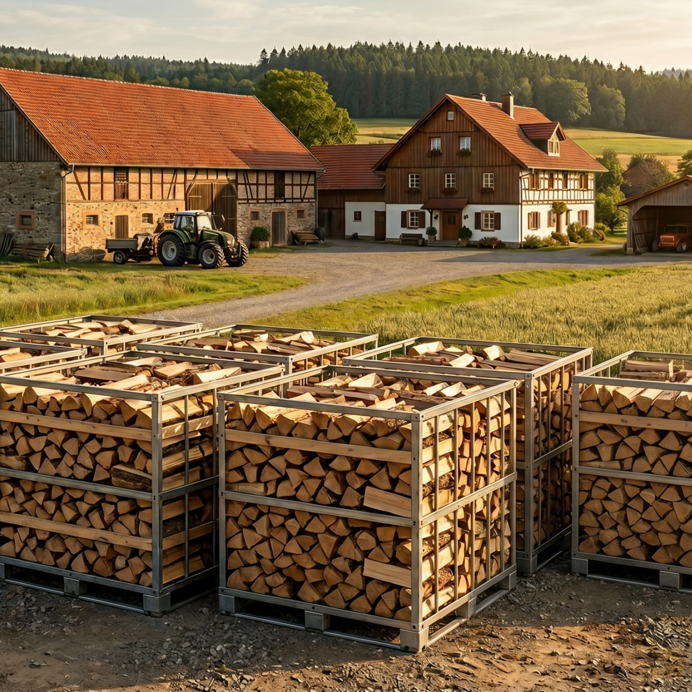 7 Kubikmeter Holz