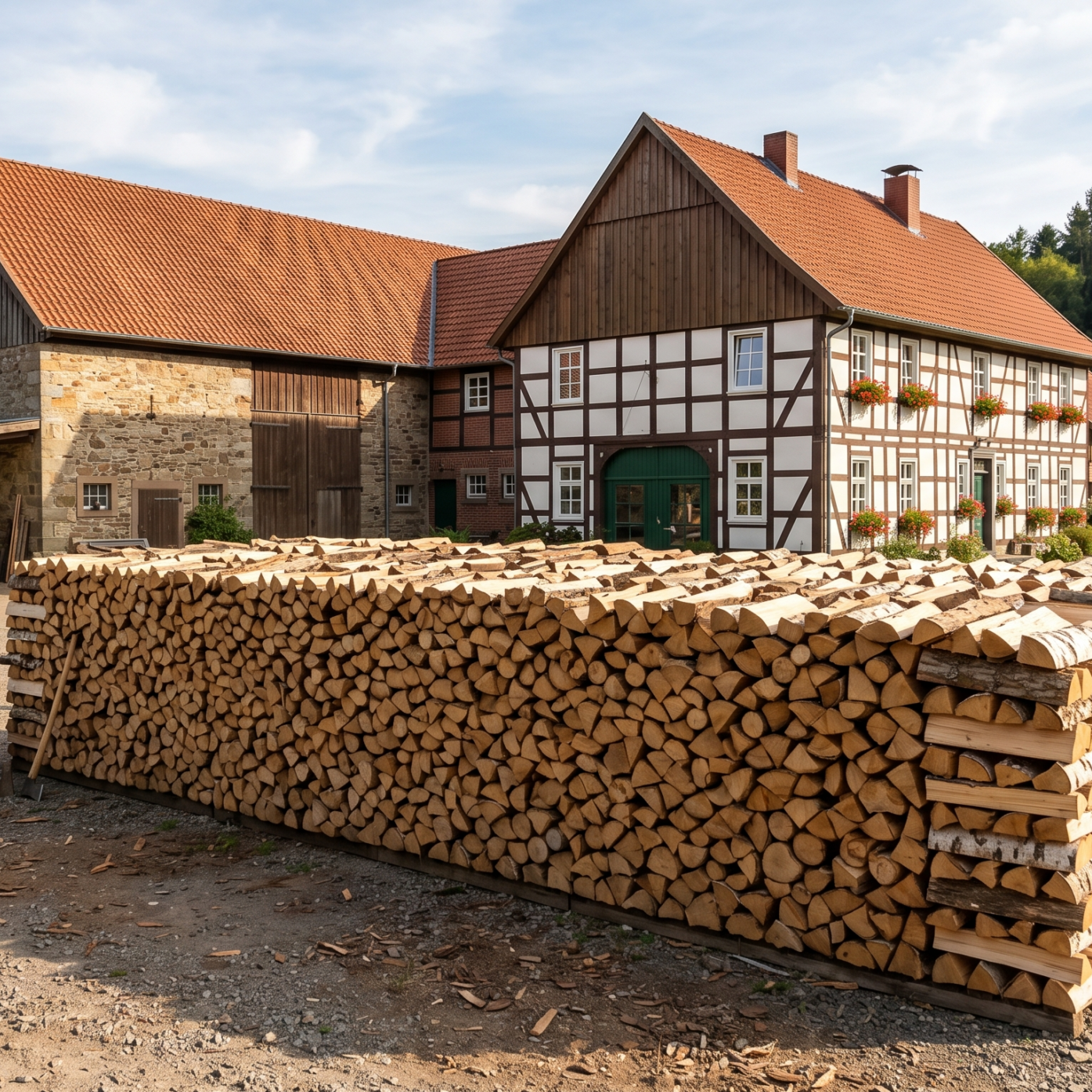 8 Kubikmeter Holz